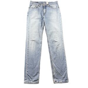 Levi's Women Vintage Y2K Jeans 510 Lower Rise Slim Fit Light Size 8 Long P117